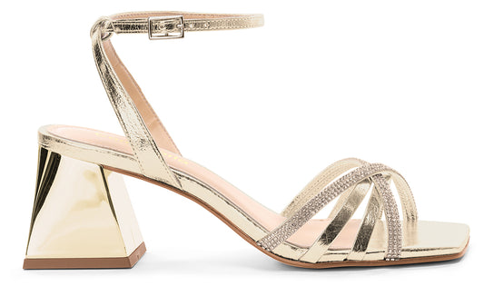 Sandália Barcelona Dourado