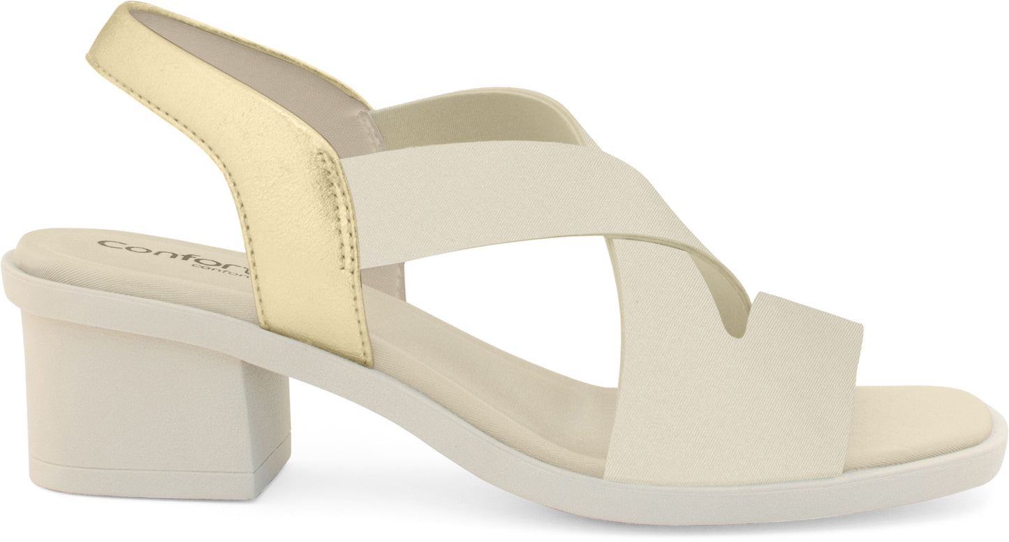 Sandália Londres Bege