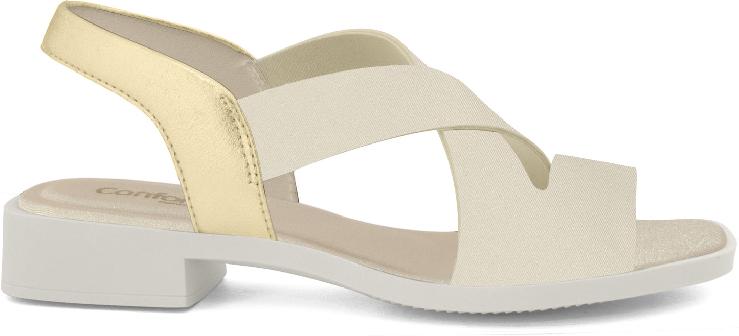 Sandália Boston Bege